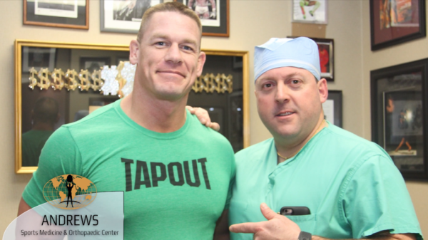 Dugas with WWW John Cena