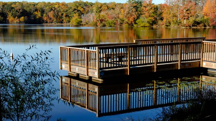 Dock at Lake Raleigh