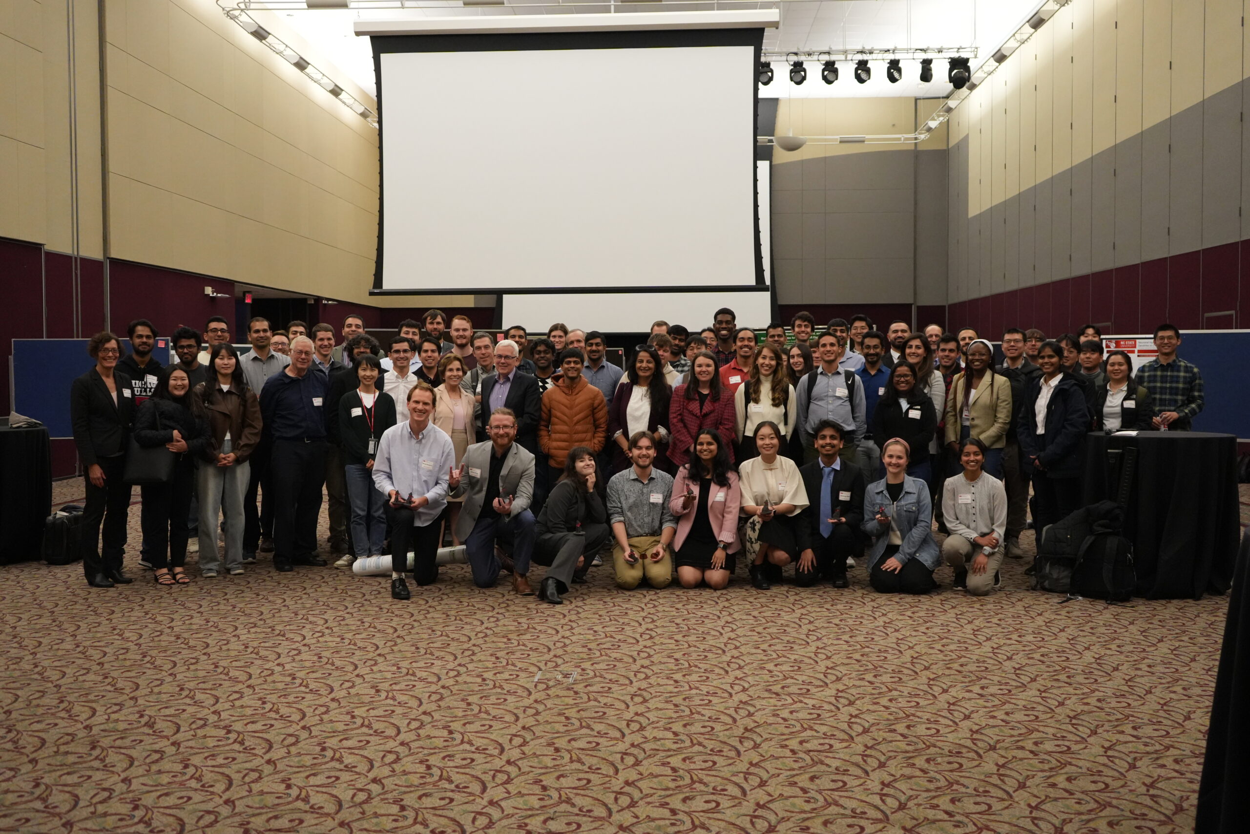 group picture of all event attendees