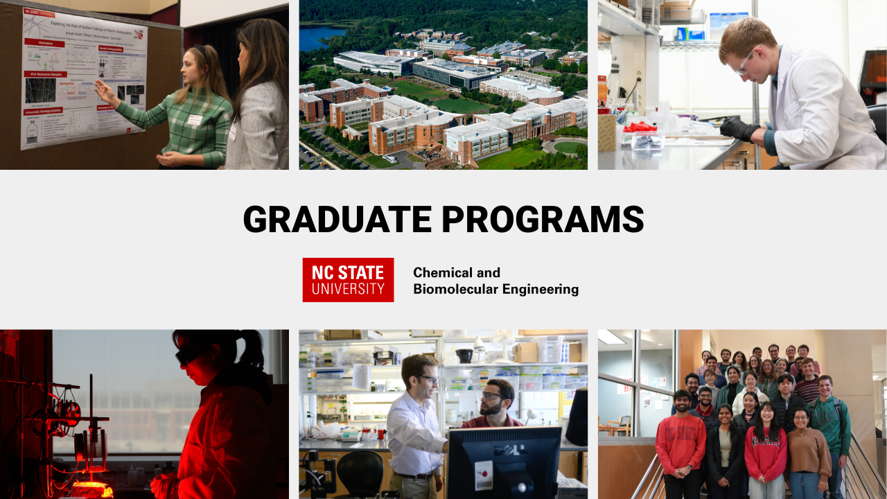 collage of images that represent CBE graduate student life